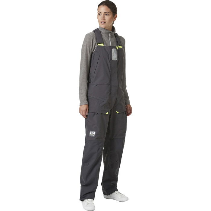 2024 Helly Hansen Womens Skagen Offshore Bib Trousers 34256 - Ebony